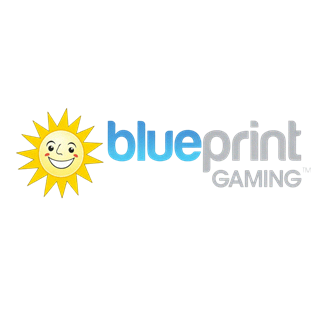 Blueprint Gaming provider logo voor slots en casino-games