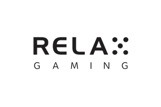 Relax Gaming provider logo met diverse slot collectie